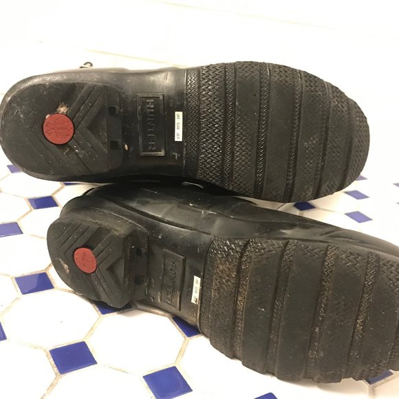 Black Hunter Boots / Rain Boots - Picture 5 of 12